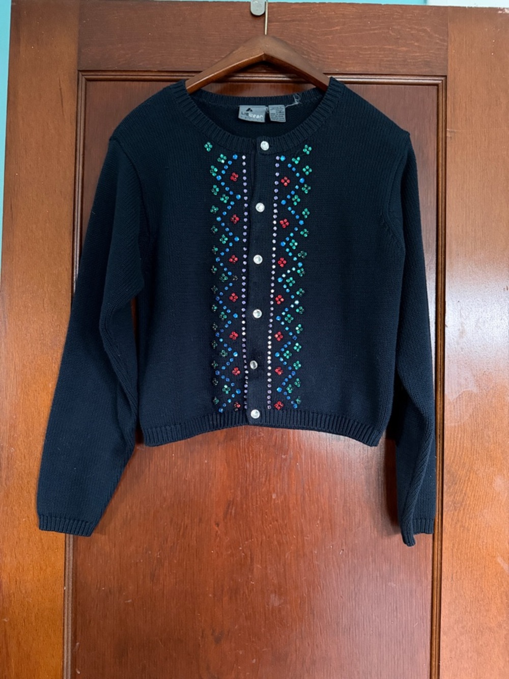 Vintage Bedazzled Cardigan